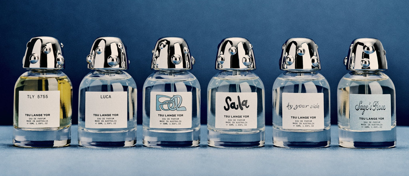 Six TLY Eau De Parfume Bottles